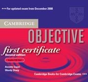 OBJECTIVE FIRST CERTIFICATE CD | 9780521700696 | AA.VV. | Llibreria Drac - Llibreria d'Olot | Comprar llibres en català i castellà online