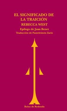 SIGNIFICADO DE LA TRAICION, EL | 9788493688714 | WEST, REBECCA | Llibreria Drac - Llibreria d'Olot | Comprar llibres en català i castellà online