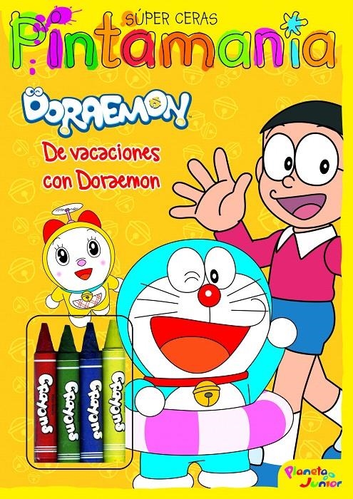 DORAEMON DE VACACIONES CON DORAEMON. PINTAMANIA SUPER CERAS | 9788408109532 | VV.AA. | Llibreria Drac - Llibreria d'Olot | Comprar llibres en català i castellà online