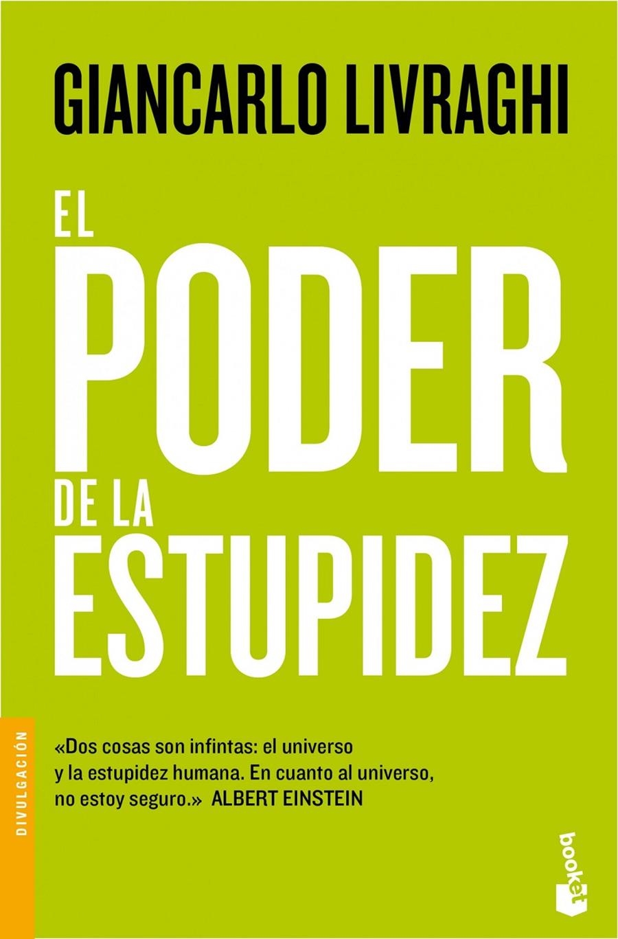 PODER DE LA ESTUPIDEZ, EL | 9788408003786 | LIVRAGHI, GIANCARLO | Llibreria Drac - Llibreria d'Olot | Comprar llibres en català i castellà online