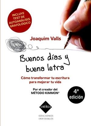 BUENOS DÍAS Y BUENA LETRA | 9788493910624 | VALLS, JOAQUIM | Llibreria Drac - Llibreria d'Olot | Comprar llibres en català i castellà online