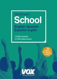 DICCIONARIO SCHOOL ENGLISH-SPANISH / ESPAÑOL-INGLES | 9788499740294 | VV.AA. | Llibreria Drac - Llibreria d'Olot | Comprar llibres en català i castellà online