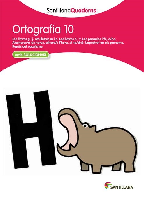 ORTOGRAFIA 10 | 9788468013756 | VV.AA. | Llibreria Drac - Llibreria d'Olot | Comprar llibres en català i castellà online