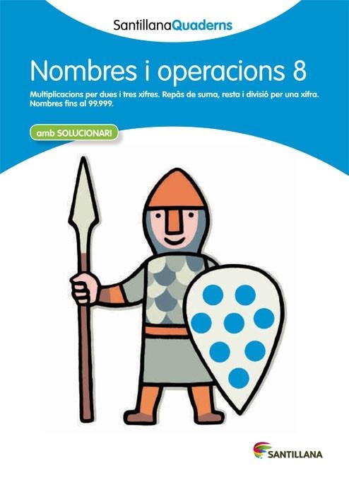 NOMBRES I OPERACIONS 8 | 9788468013893 | VV.AA. | Llibreria Drac - Llibreria d'Olot | Comprar llibres en català i castellà online