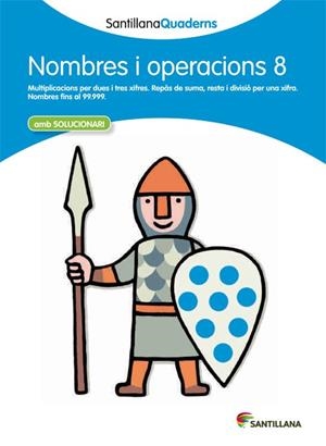 NOMBRES I OPERACIONS 8 | 9788468013893 | VV.AA. | Llibreria Drac - Llibreria d'Olot | Comprar llibres en català i castellà online