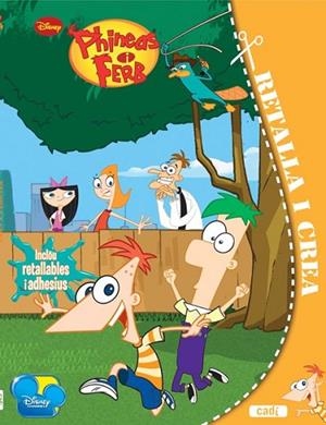 PHINEAS I FERB RETALLA I CREA | 9788447461110 | WALT DISNEY COMPANY | Llibreria Drac - Llibreria d'Olot | Comprar llibres en català i castellà online