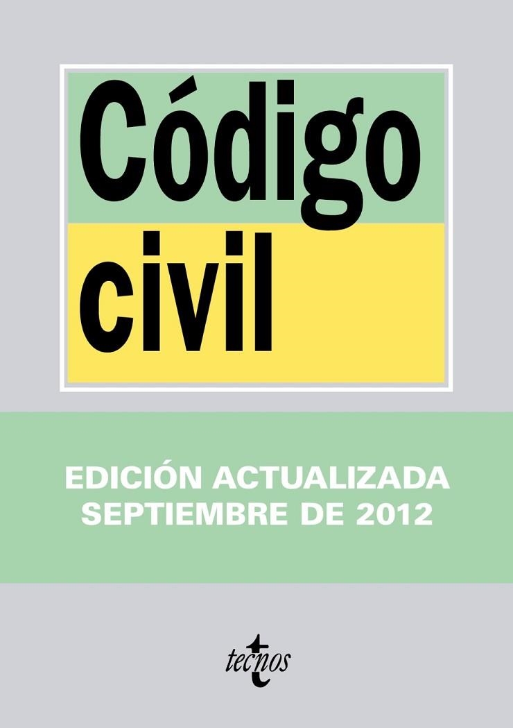 CÓDIGO CIVIL | 9788430955527 | Llibreria Drac - Llibreria d'Olot | Comprar llibres en català i castellà online