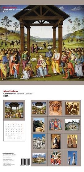 CALENDARIO 2013 DE PARED AÑO CRISTIANO | 9788427133556 | AA.VV. | Llibreria Drac - Llibreria d'Olot | Comprar llibres en català i castellà online