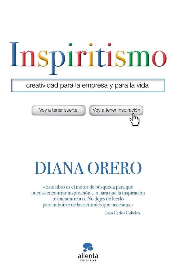 INSPIRITISMO | 9788415320869 |  ORERO, DIANA | Llibreria Drac - Llibreria d'Olot | Comprar llibres en català i castellà online