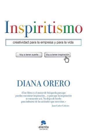 INSPIRITISMO | 9788415320869 |  ORERO, DIANA | Llibreria Drac - Llibreria d'Olot | Comprar llibres en català i castellà online