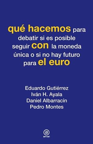 QUÉ HACEMOS CON EL EURO | 9788446037330 | VARIOS AUTORES | Llibreria Drac - Llibreria d'Olot | Comprar llibres en català i castellà online