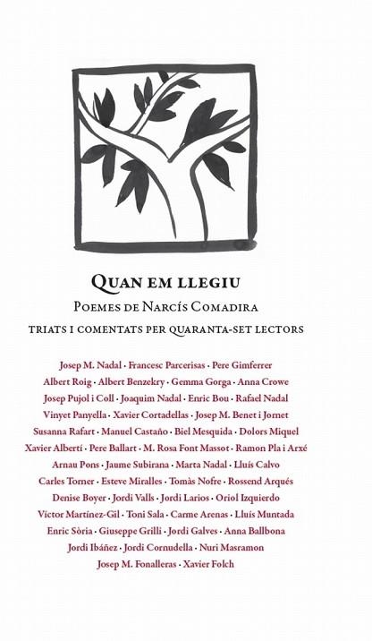 QUAN EM LLEGIIU | 9788429771060 | COMADIRA, NARCIS | Llibreria Drac - Llibreria d'Olot | Comprar llibres en català i castellà online