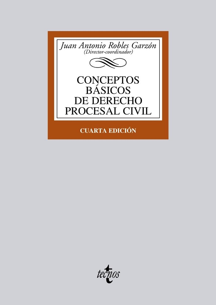 CONCEPTOS BASICOS DE DERECHO PROCESAL CIVIL | 9788430955367 | MONTES REYES, AMALIA/MOLINA CABALLERO, Mª JESÚS/GONZÁLEZ-MONTES SÁNCHEZ, JOSÉ LUIS/LÓPEZ GIL, MILAGR | Llibreria Drac - Llibreria d'Olot | Comprar llibres en català i castellà online