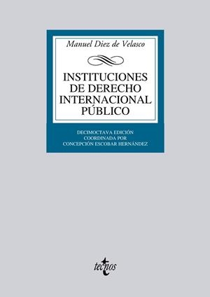 INSTITUCIONES DE DERECHO INTERNACIONAL PUBLICO | 9788430953417 | DIEZ DE VELASCO, MANUEL | Llibreria Drac - Librería de Olot | Comprar libros en catalán y castellano online