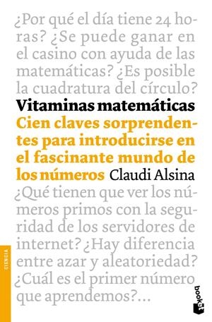 VITAMINAS MATEMATICAS | 9788408102694 | ALSINA, CLAUDI | Llibreria Drac - Librería de Olot | Comprar libros en catalán y castellano online