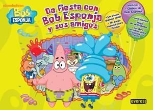 BOB ESPONJA MALETIN. LA FIESTA CON BOB ESPONJA | 9788444167084 | VV.AA. | Llibreria Drac - Llibreria d'Olot | Comprar llibres en català i castellà online