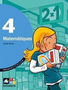 MATEMATIQUES 4 PROJECTE TRAM | 9788441215702 | GARRIGA, CARME/GIOL , MONTSERRAT/SÁNCHEZ, NÚRIA | Llibreria Drac - Llibreria d'Olot | Comprar llibres en català i castellà online