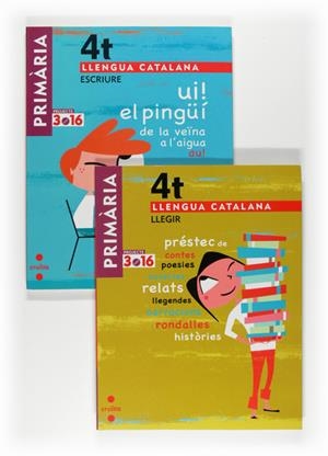 LLENGUA CATALANA 4 PROJECTE 3.16 | 9788466118873 | EQUIP EDITORIAL CRUÏLLA, | Llibreria Drac - Llibreria d'Olot | Comprar llibres en català i castellà online