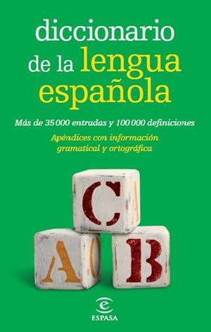 DICCIONARIO DE LA LENGUA ESPAÑOLA | 9788467039061 | VV.AA. | Llibreria Drac - Llibreria d'Olot | Comprar llibres en català i castellà online