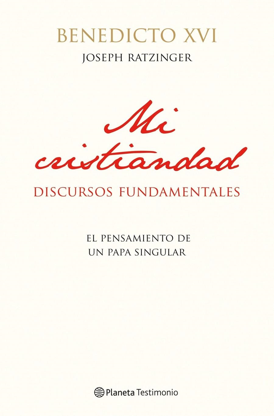 MI CRISTIANDAD | 9788408111634 | BENEDICTO XVI | Llibreria Drac - Llibreria d'Olot | Comprar llibres en català i castellà online