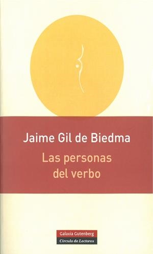 PERSONAS DEL VERBO | 9788415472032 | GIL DE BIEDMA, JAIME | Llibreria Drac - Llibreria d'Olot | Comprar llibres en català i castellà online