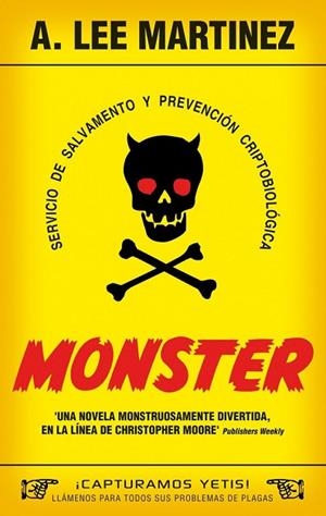 MONSTER | 9788445078075 | LEE MARTINEZ, A. | Llibreria Drac - Llibreria d'Olot | Comprar llibres en català i castellà online