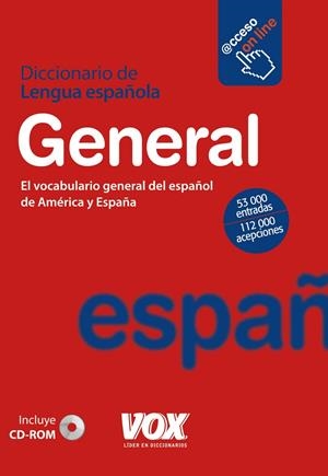 DICCIONARIO DE LENGUA ESPAÑOLA GENERAL + CD ROM | 9788499740003 | VV.AA. | Llibreria Drac - Llibreria d'Olot | Comprar llibres en català i castellà online