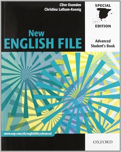 NEW ENGLISH FILE ADVANCED STUDENT'S BOOK | 9780194594592 | VARIOS AUTORES | Llibreria Drac - Llibreria d'Olot | Comprar llibres en català i castellà online