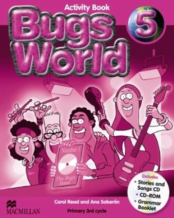 BUGS WORLD 5 ACTIVITY BOOK | 9780230407633 | SOBERON, A./READ, C. | Llibreria Drac - Llibreria d'Olot | Comprar llibres en català i castellà online