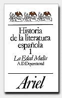 EDAD MEDIA.HISTORIA DE LA LITERATURA ESPAÐOLA VOL.1 | 9788434483057 | DEYERMOND, A.D. | Llibreria Drac - Llibreria d'Olot | Comprar llibres en català i castellà online