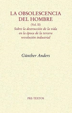 OBSOLESCENCIA DEL HOMBRE, LA | 9788492913930 | GUNTHER, ANDERS | Llibreria Drac - Llibreria d'Olot | Comprar llibres en català i castellà online