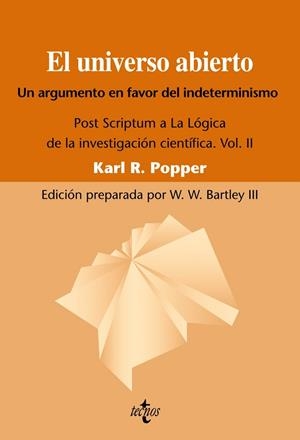 UNIVERSO ABIERTO, EL | 9788430950829 | POPPER, KARL R. | Llibreria Drac - Llibreria d'Olot | Comprar llibres en català i castellà online