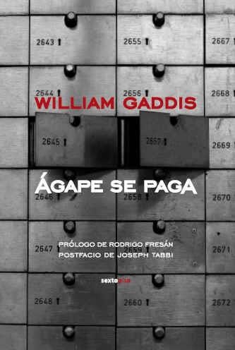 AGAPE SE PAGA | 9788496867284 | GADDIS, WILLIAM | Llibreria Drac - Llibreria d'Olot | Comprar llibres en català i castellà online