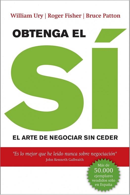 OBTENGA EL SI | 9788498751079 | URY, WILLIAM | Llibreria Drac - Llibreria d'Olot | Comprar llibres en català i castellà online