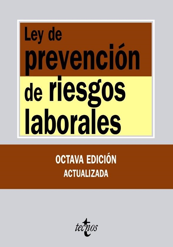 LEY DE PREVENCION DE RIESGOS LABORALES | 9788430953646 | AA.VV. | Llibreria Drac - Librería de Olot | Comprar libros en catalán y castellano online