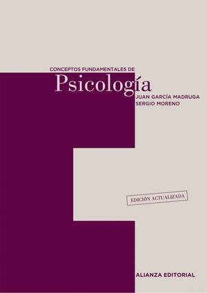 CONCEPTOS FUNDAMENTALES DE PSICOLOGIA | 9788420654836 | GARCIA, JUAN; MORENO, SERGIO | Llibreria Drac - Llibreria d'Olot | Comprar llibres en català i castellà online