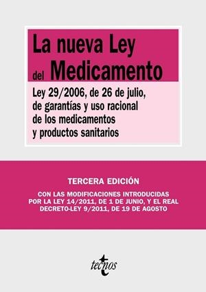 NUEVA LEY DEL MEDICAMENTO, LA. LEY 29/2009 DE 26 DE JULIO | 9788430954018 | AA.VV. | Llibreria Drac - Librería de Olot | Comprar libros en catalán y castellano online