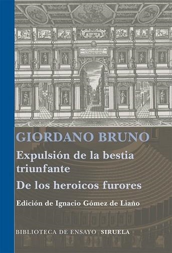 EXPULSION DE LA BESTIA TRIUNFANTE / DE LOS HEROICOS FURORES | 9788498414448 | BRUNO, GIORDANO | Llibreria Drac - Librería de Olot | Comprar libros en catalán y castellano online