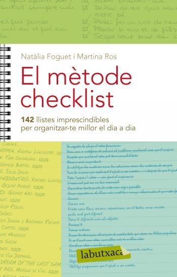 METODE CHECKLIST, EL | 9788499303581 | FOGUET, NATALIA; ROS, MARTINA | Llibreria Drac - Llibreria d'Olot | Comprar llibres en català i castellà online