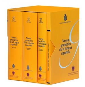 NUEVA GRAMATICA DE LA LENGUA ESPAÑOLA PACK 3 VOL + DVD | 9788467000016 | RAE | Llibreria Drac - Llibreria d'Olot | Comprar llibres en català i castellà online