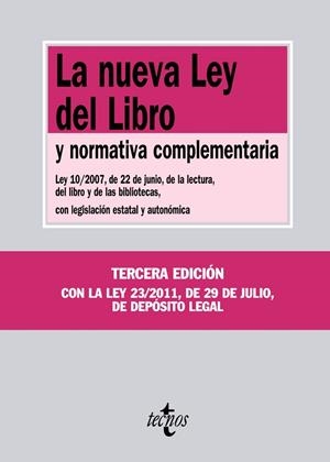 NUEVA LEY DEL LIBRO Y NORMATIVA COMPLEMENTARIA, LA | 9788430954025 | Llibreria Drac - Llibreria d'Olot | Comprar llibres en català i castellà online