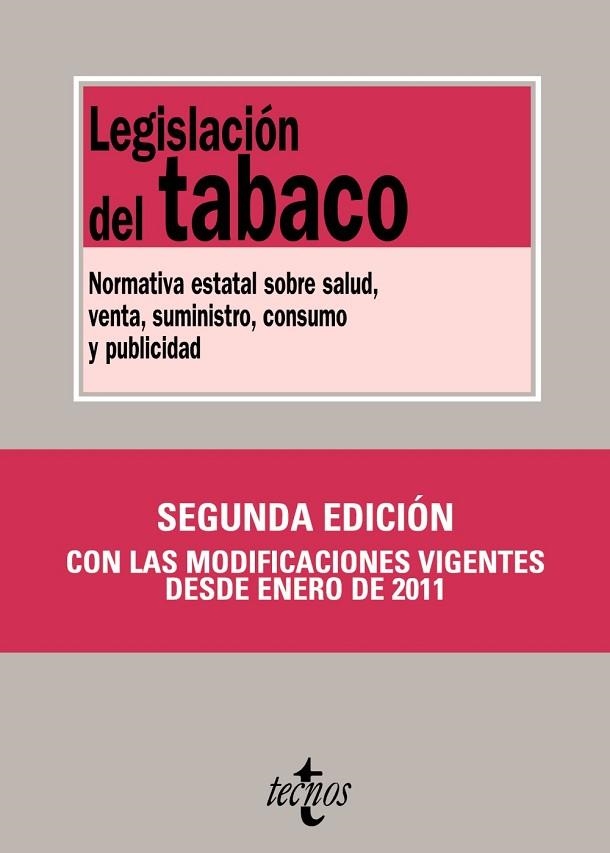 LEGISLACION DEL TABACO | 9788430952267 | AA.VV. | Llibreria Drac - Llibreria d'Olot | Comprar llibres en català i castellà online