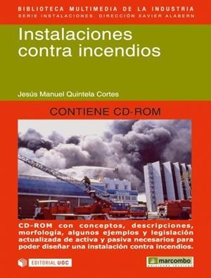 INSTALACIONES CONTRA INCENDIOS | 9788426714985 | QUINTELA, JESUS MANUEL | Llibreria Drac - Llibreria d'Olot | Comprar llibres en català i castellà online