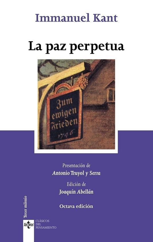 PAZ PERPETUA, LA | 9788430955824 | KANT, IMMANUEL | Llibreria Drac - Librería de Olot | Comprar libros en catalán y castellano online