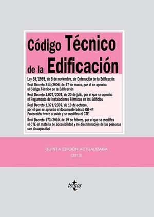 CODIGO TECNICO DE LA EDIFICACION | 9788430957392 | EDITORIAL TECNOS | Llibreria Drac - Llibreria d'Olot | Comprar llibres en català i castellà online