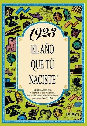 1923 EL AÑO QUE TU NACISTE | 9788488907608 | COLLADO BASCOMPTE, ROSA | Llibreria Drac - Llibreria d'Olot | Comprar llibres en català i castellà online