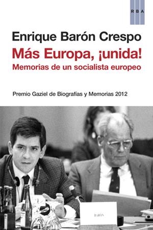 MÁS EUROPA UNIDA | 9788490065242 | BARON, ENRIQUE | Llibreria Drac - Llibreria d'Olot | Comprar llibres en català i castellà online