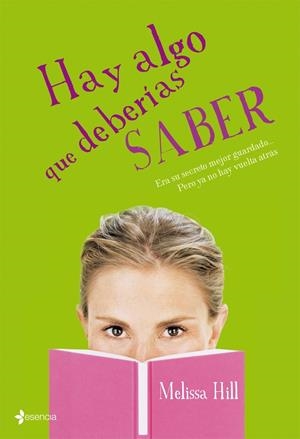 HAY ALGO QUE DEBERIAS SABER | 9788408082606 | HILL, MELISSA | Llibreria Drac - Llibreria d'Olot | Comprar llibres en català i castellà online