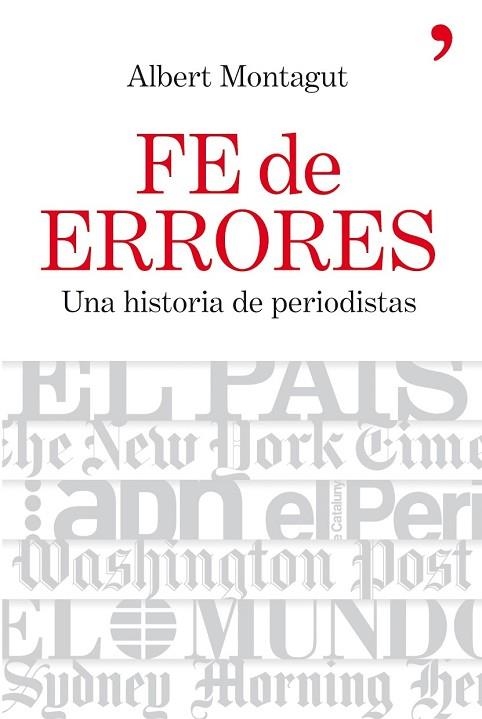 FE DE ERRORES | 9788484607632 | MONTAGUT MARTÍNEZ, ALBERT | Llibreria Drac - Llibreria d'Olot | Comprar llibres en català i castellà online