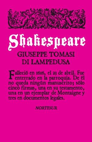 SHAKESPARE | 9788493683498 | TOMASI, GIUSEPPE | Llibreria Drac - Librería de Olot | Comprar libros en catalán y castellano online